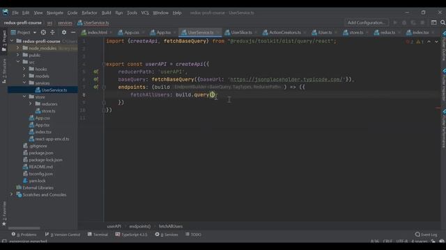 Продвинутый Redux. Redux Toolkit, RTK Query, TypeScript.