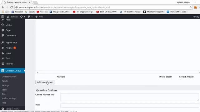 How to use 'Quiz and Survey Master ' WordPress Plugin ( Video Tutorial ) by aymenz смотреть онлайн