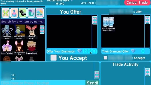 Trading for all the Shoes in Royale High // Trading Challenge смотреть онлайн