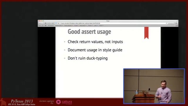 Bugs: Can't code without them, so code against them! смотреть онлайн
