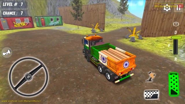Indian Truck Cargo Simulator - Mountain Heavy Cargo Truck Drive - Android GamePlay смотреть онлайн