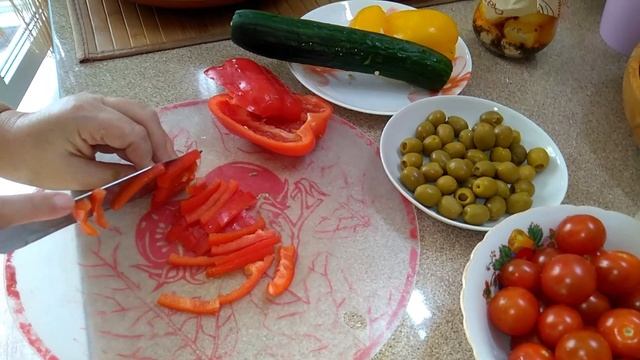 #АНАПА_Натка_солнце Моя кухня // Жареная форель и Греческий салат // С Наступающим! смотреть онлайн