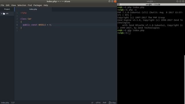 PHP OOP Tutorial #5: Constants смотреть онлайн