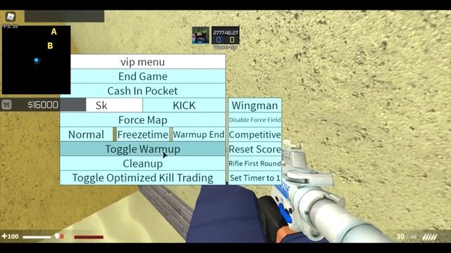 Мое первое видео с голосом! Играю в Counter Blox Roblox Offensive! смотреть онлайн