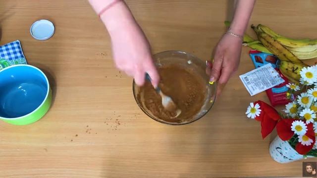 Шоколадный кекс в микроволновке без муки за 5минут!!! смотреть онлайн