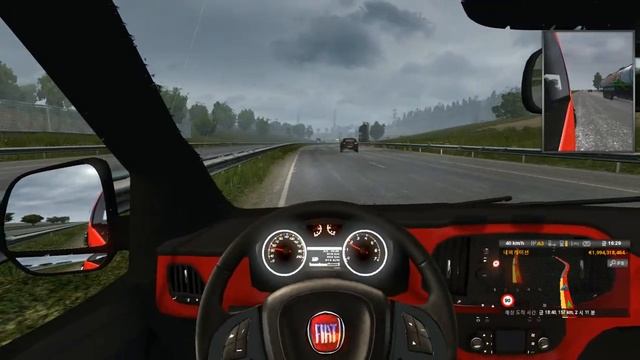 Euro Truck Simulator 2 Fiat Doblo 2018 смотреть онлайн