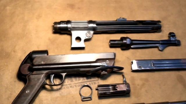 Неполная разборка MP-38 | Basic Disassembly Maschinenpistole MP 38/40
