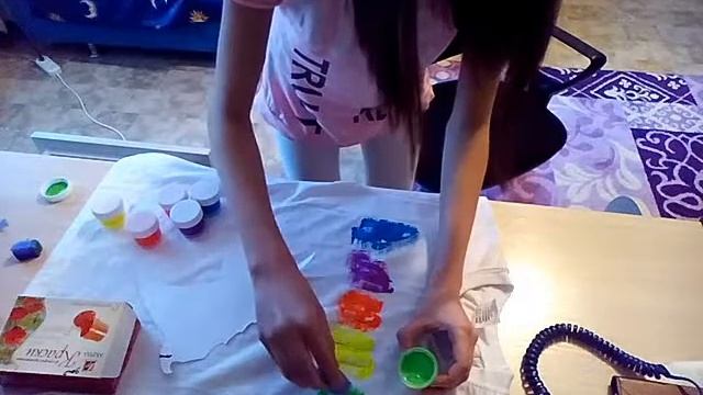 Украшаем футболку своими руками!) смотреть онлайн