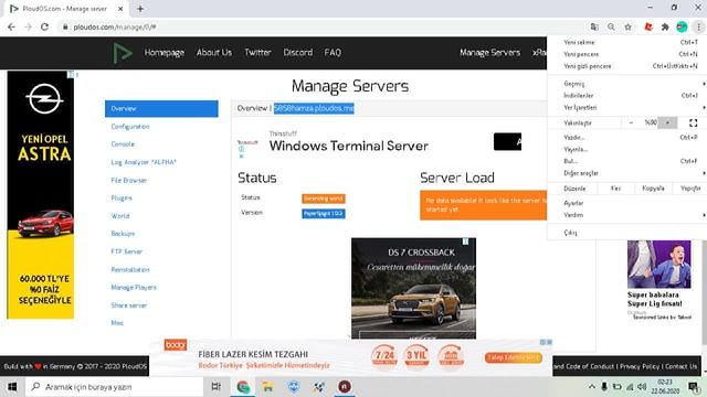 MİNECRAFT SERVER KURMA SİTESİ / PLOUDOS смотреть онлайн