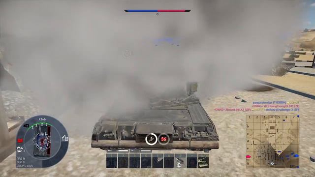 Обзор и Геймплей Т-80УМ2  War Thunder