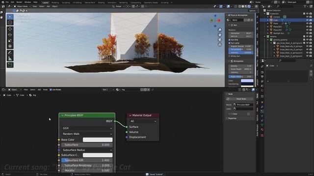 My ENTIRE workflow for 3D environment art in Blender (Timelapse) смотреть онлайн