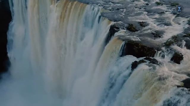 Водопад Виктория в Зимбабве смотреть онлайн