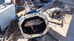 Блокируем  дифференциал   минитрактора