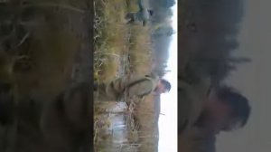 Вездеход «Триумф» по топкому болоту...