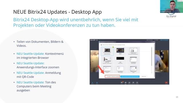 NEUES Update Bitrix24 Social Intranet: Desktop App смотреть онлайн