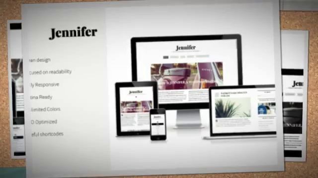 Jennifer – Clean Responsive WordPress Blog Theme + Download смотреть онлайн