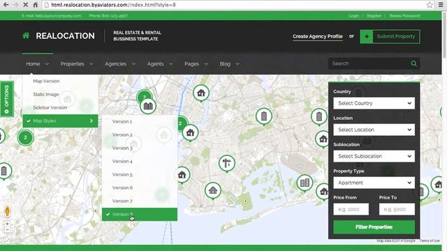 Download the 'Realocation' - Modern Real Estate Template смотреть онлайн
