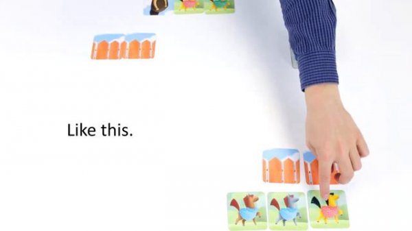 Board game «Pony Run». Game rules.