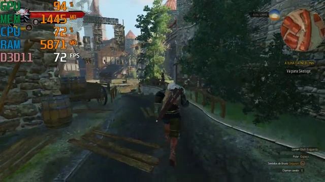 Teste - The Witcher 3 - Wild Hunt - Core i7-870 / GTX 950 2gb - 1366x768p Alto (High) смотреть онлайн