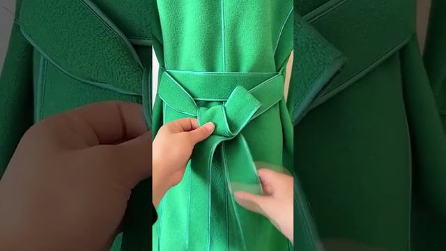 Как красиво завязать пояс бантом?