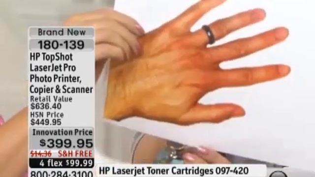 HSN - HP TopShot LaserJet Pro Wi-Fi Photo Printer, Copier and Scanner [H.264 360p].mp4 смотреть онлайн