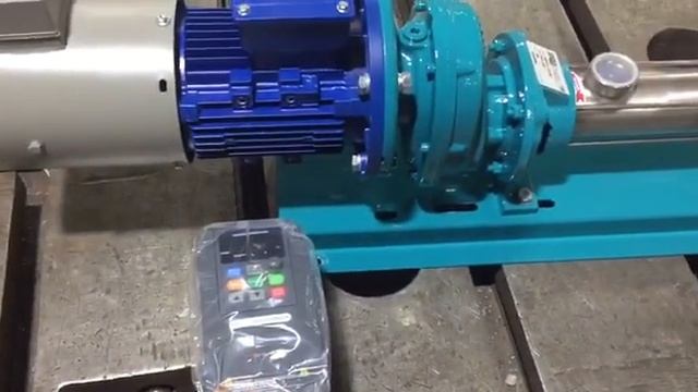 Винтовой насос для коагулянтов смотреть онлайн