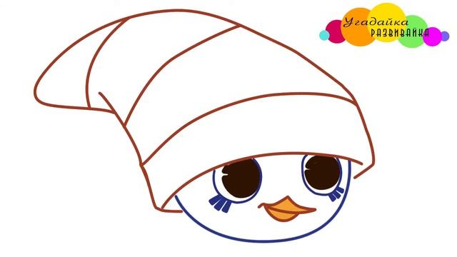 How to Draw Willow from Angry Birds Stella рисуем птичку в шапочке смотреть онлайн