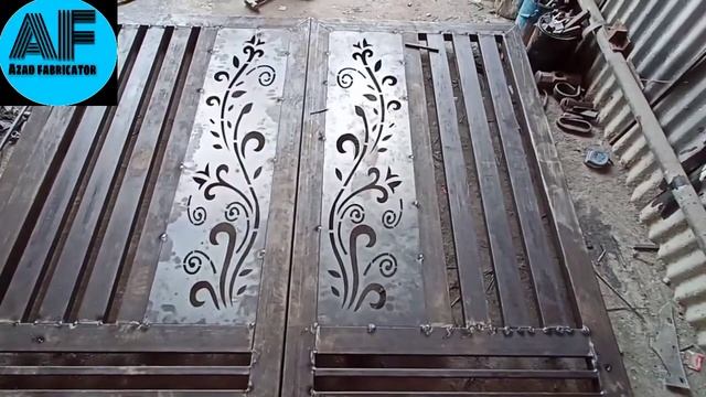 Front main gate design/ Iron gate / Build a gate design/ Easy to make смотреть онлайн