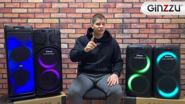 Не знаешь какую большую колонку выбрать?! Помогу с выбором миди системы от GINZZU. смотреть онлайн