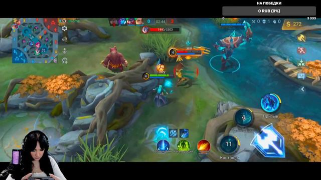 Поднимаем рейтинг с колен | Катаем в Mobile Legends: Bang Bang с Викой смотреть онлайн