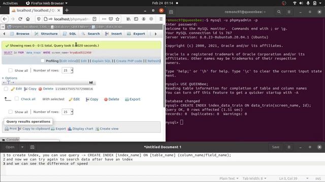MySQL - Speed up searching query with Index Optimization смотреть онлайн