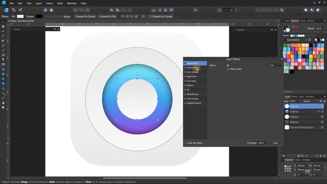 ios App Icon - Logo Design in Affinity Designer смотреть онлайн