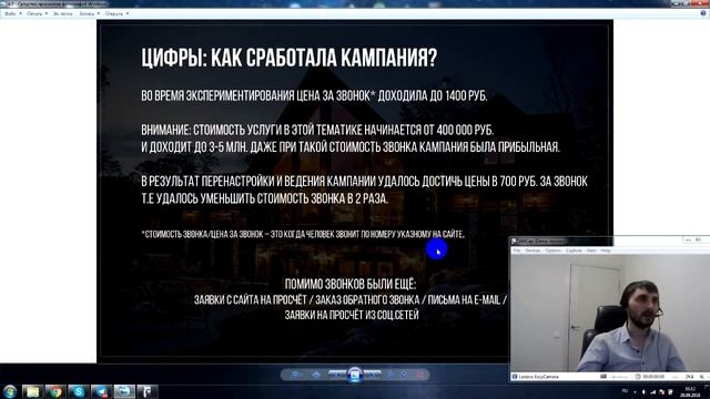Яндекс Директ - Кейс строительная тематика. смотреть онлайн