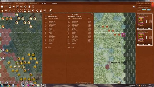 Gary Grigsby War in the East. Серия тринадцатая. Подготовка к контрудару. смотреть онлайн