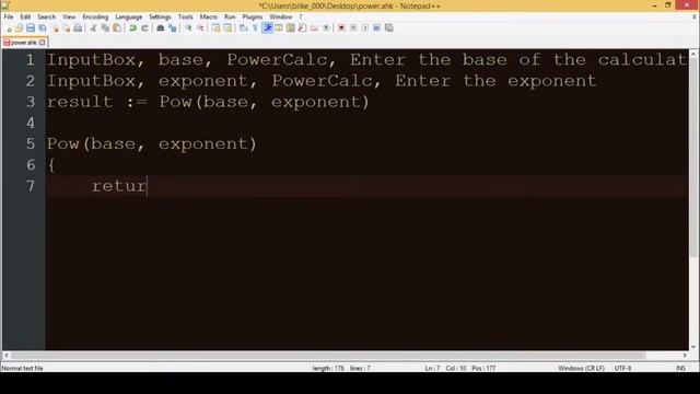 Preparing Pow() function for Autohotkey смотреть онлайн