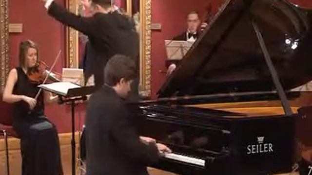 Jiří Antonín Benda Concerto for Keyboard and Strings in g minor Part II Andante смотреть онлайн