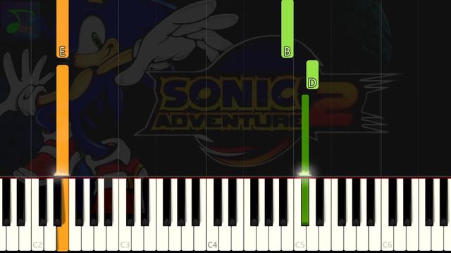 Sonic Adventure 2 - It doesn't Matter | Easy Piano смотреть онлайн