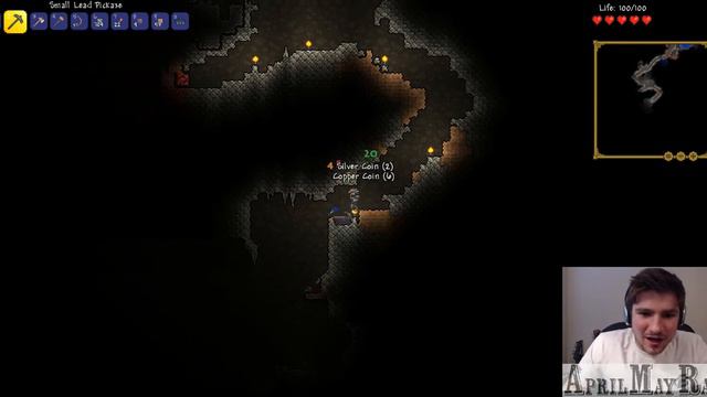 Terraria - Caves Get Intense!! [16] смотреть онлайн