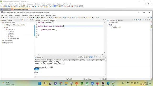 Java Backend Interview Preparation Session 3 смотреть онлайн