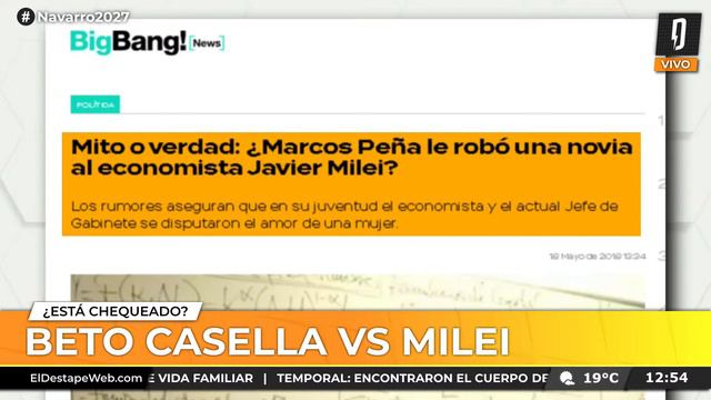 Un soldado de Macri le “robó” la novia a Milei: “Cosas que pasan” смотреть онлайн