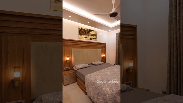 Gud Interiors | Bedroom Interior | Best Apartment Interior смотреть онлайн