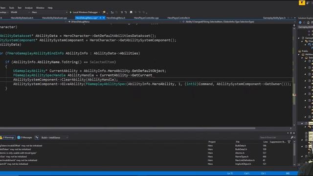 UNREAL ENGINE 4 LIVE STREAM SERIES 36: HERO GAME DEVELOPMENT - CLEARING & GRANTING ABILITIES IN C++ смотреть онлайн