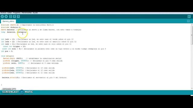 Barrera Vehicular - Arduino смотреть онлайн