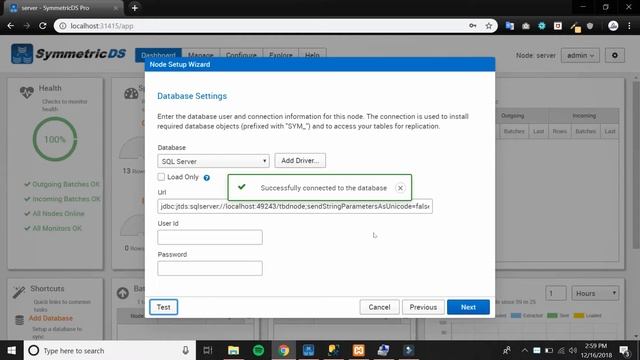 One Way Replication (SymmetricDS): MySQL - SQL Server смотреть онлайн