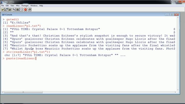 Text Mining (part 1) - Import Text into R (single document) смотреть онлайн