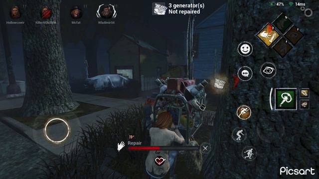 PLAYING AS Meg Thomas Map is Lamp-kin lane Using Movement /Speed/(DBD mobile). смотреть онлайн