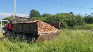 #1. Строи дом из СИП. Роем канаву и делаем Заезд на участок для начала стройки.