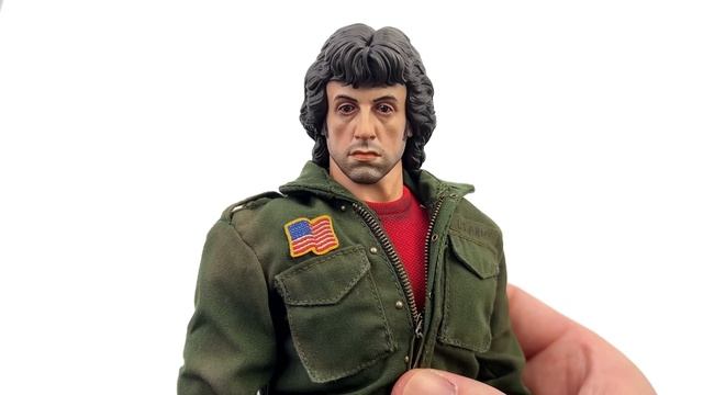 Rambo First Blood Sly Stallone Shop 1/6 Scale Figure Unboxing & Review смотреть онлайн
