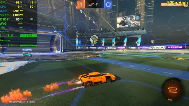 GT 1030 | Rocket League - 1080p, 900p, 720p - High Settings смотреть онлайн