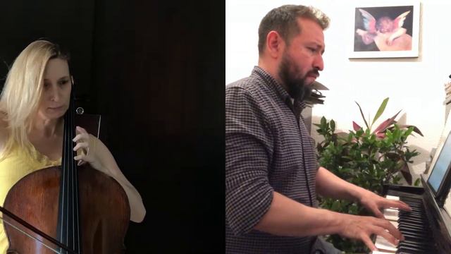 Rachmaninov Vocalise for cello and piano B.Piotrowska/A.Camara #stayathome version смотреть онлайн